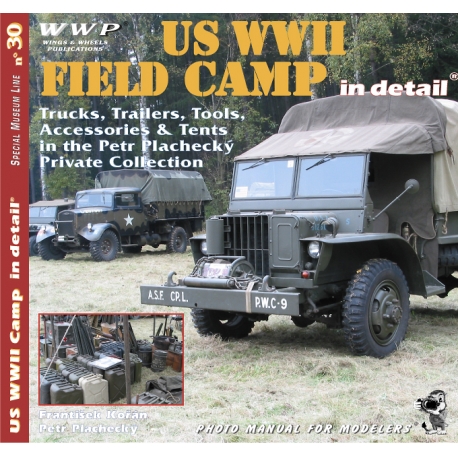 US WWII Field Camp in detail