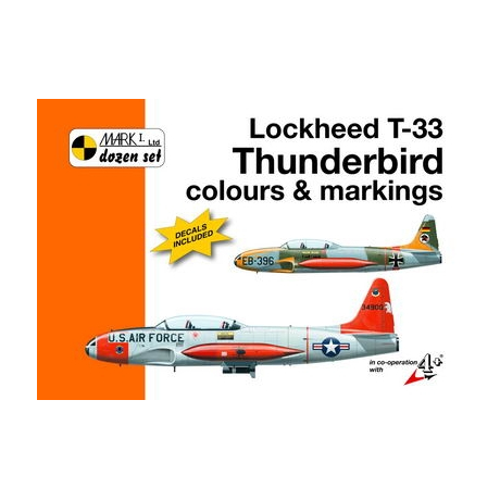 Lockheed T-33 Thunderbird colours and markings