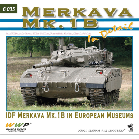 Merkava Mk. 1B in detail