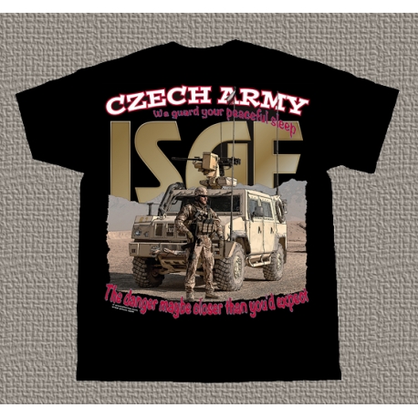 T-shirt Czech Army - ISAF