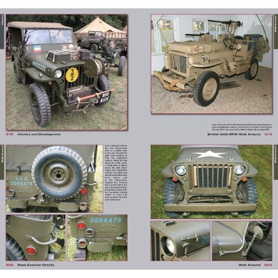 GPW Jeeps in detail