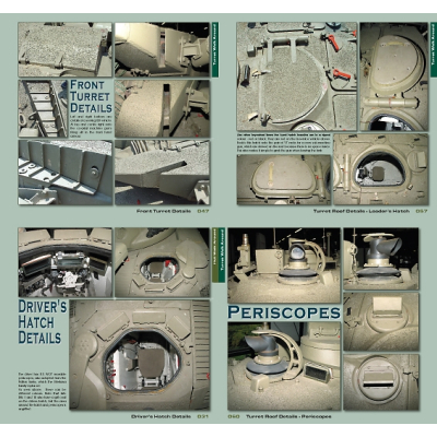 Merkava Mk. 1B in detail
