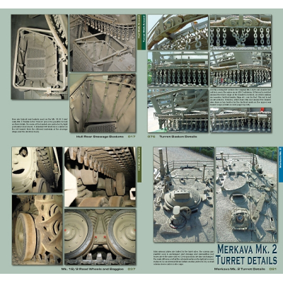 Merkava Mk. 1B in detail