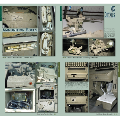 Merkava Mk. 1B in detail