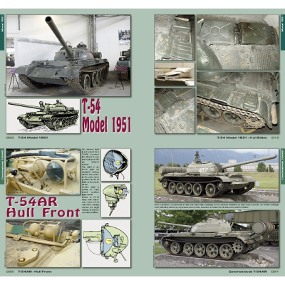 T-54 MBT in detail