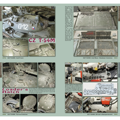 T-54 MBT in detail