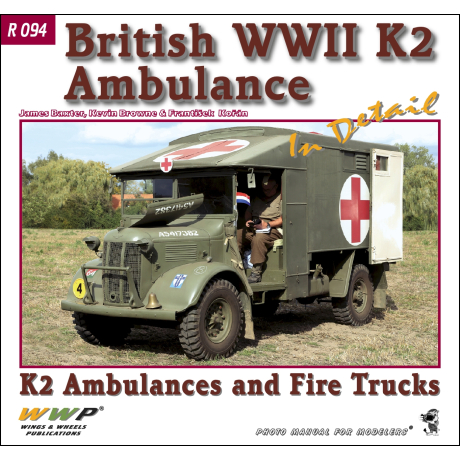 British WWII K2 Ambulance in detail